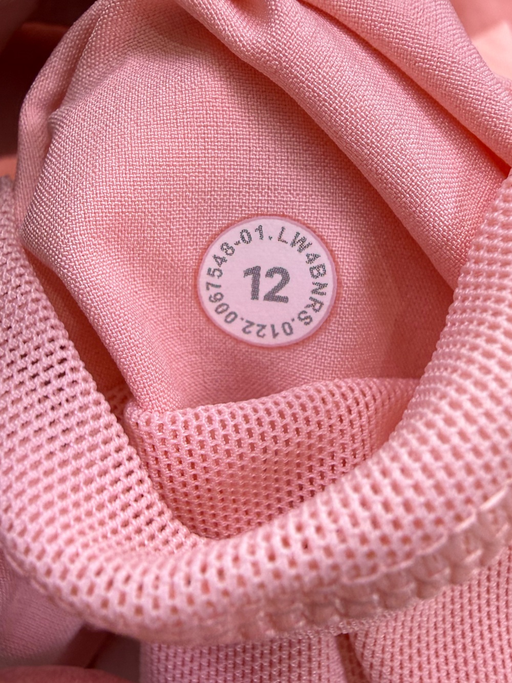 Lululemon Ready to Go Jacket In Pink Mist Size 12 Drawcord Waistband - Picture 11 of 13